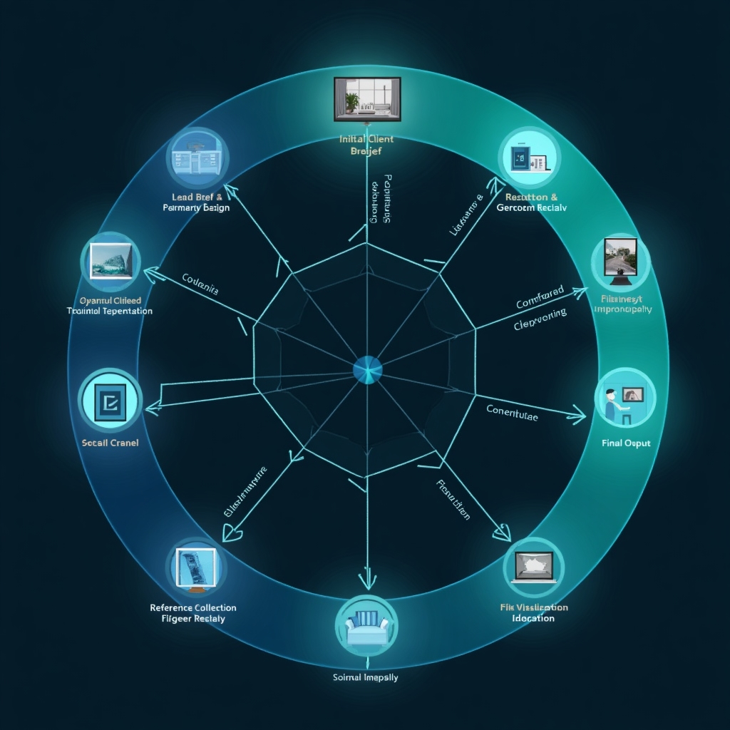 Farbpalette für Mehrgenerationen-Wohnbereich